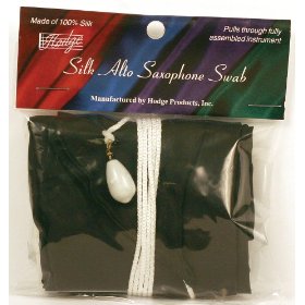 Hodge Silk Alto Sax Swab (Black)